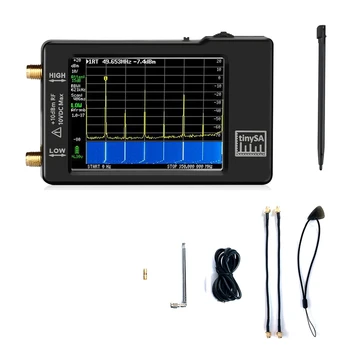 Inovovaný Strane Spektrum Analyzer Tinysa 2.8 Zobrazenie 100Khz-960Mhz S ESD Proteced Verzia V0.3.1 E Analyzátory Spektra